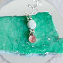 Load image into Gallery viewer, LAVENDER TURQUOISE + SUNSTONE BRAID WRAP
