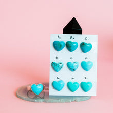 Load image into Gallery viewer, TURQUOISE HEART RING
