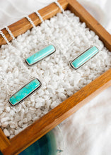Load image into Gallery viewer, TURQUOISE BAR NECKLACE
